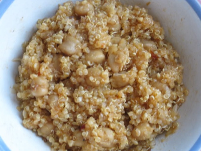 chickpea quinoa pilaf
